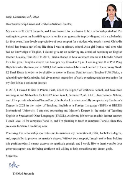 Sreyraths Thank Giving Letter_1