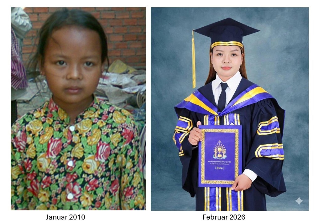 Chakriya - vom kleinen Mädchen auf der Müllhalde zur Juristin mit Masterabschluss – was für eine Erfolgsstory