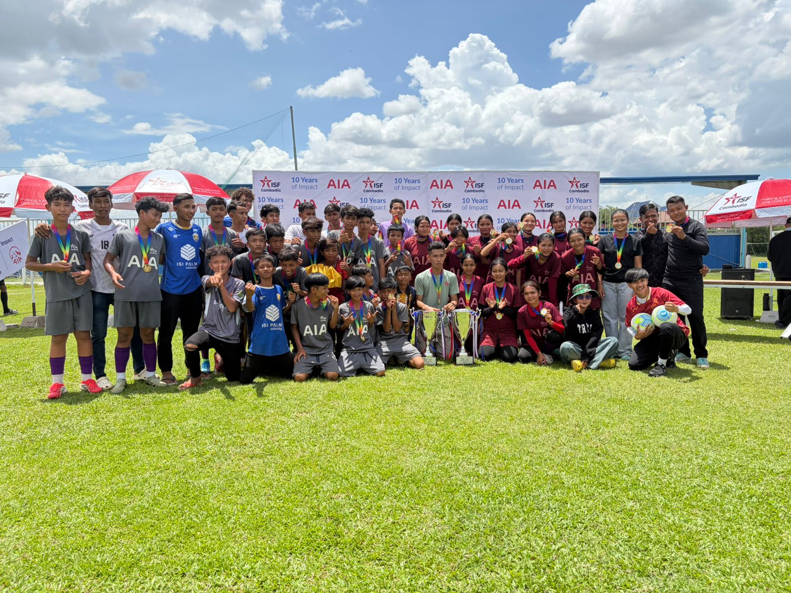 Landschule – unsere beiden Fußballteams waren super erfolgreich in der ISF-Liga