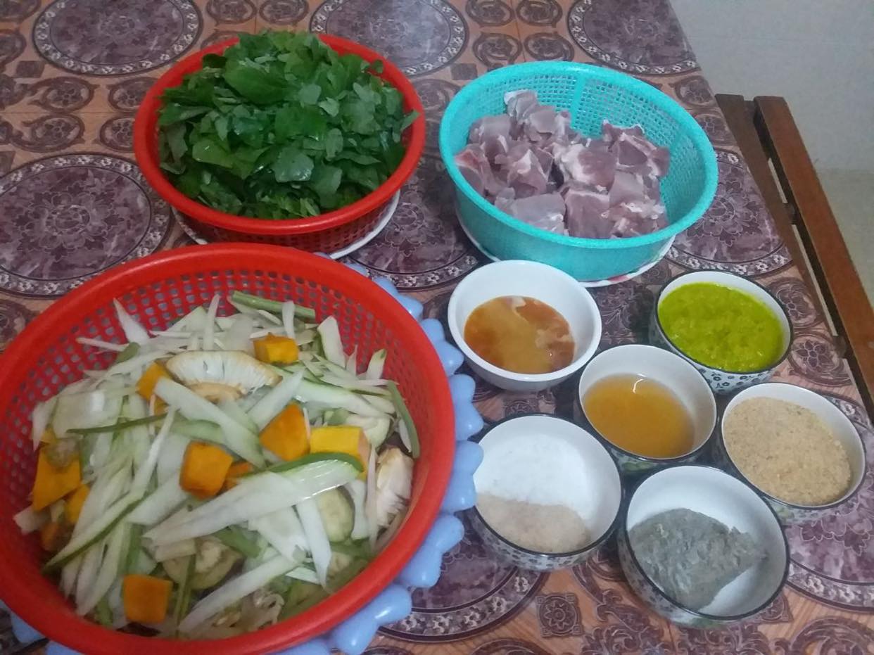Samlor Korko-Ein typisch kambodschanisches Essen