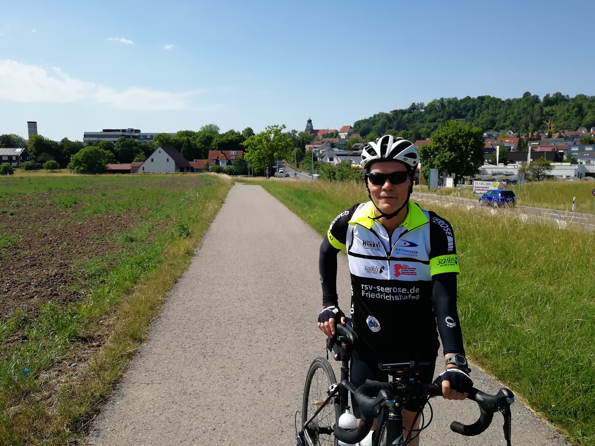 Spenden-Radtour 1. Etappe geschafft!