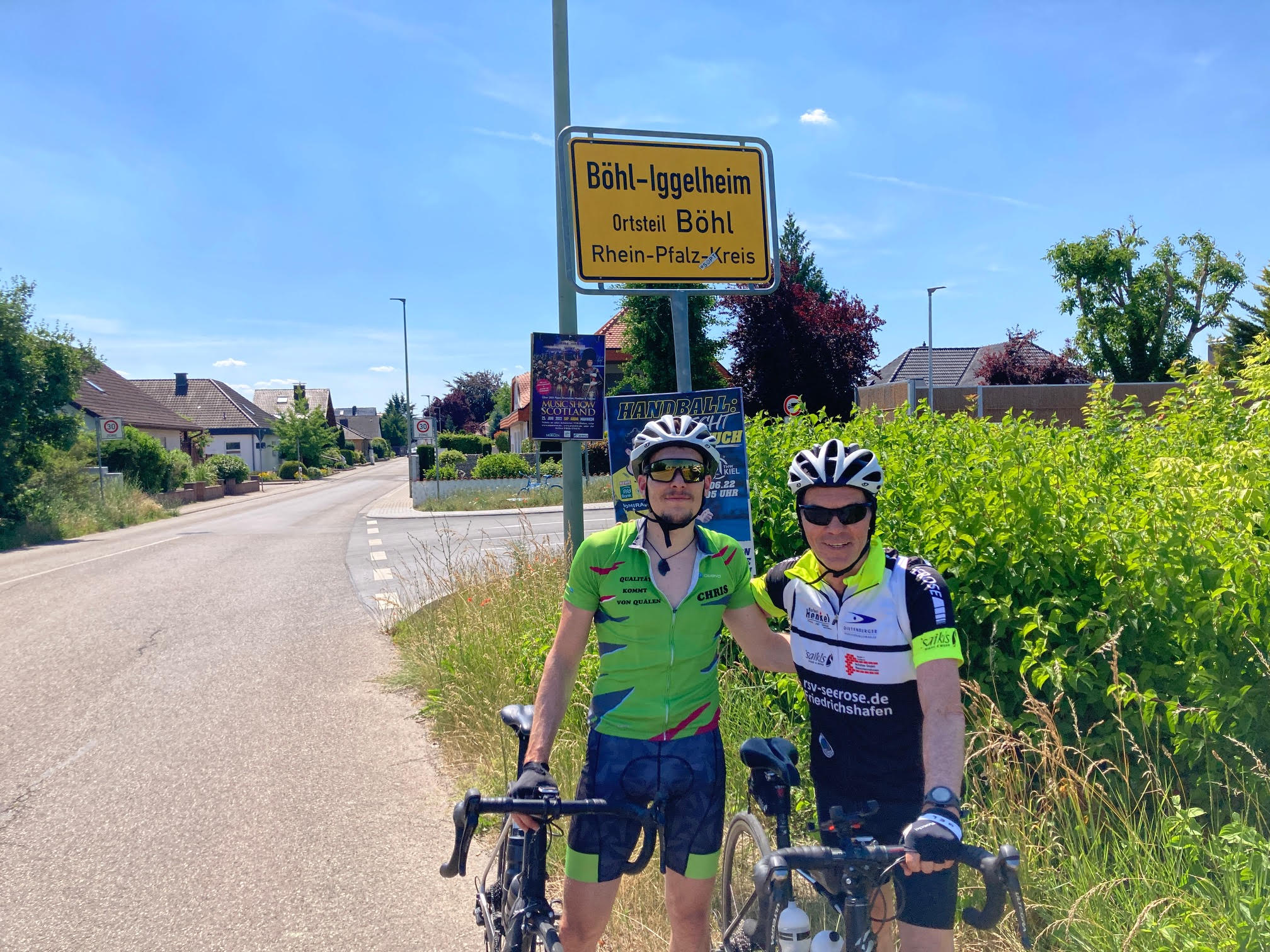 2. Etappe der Spenden-Radtour geschafft